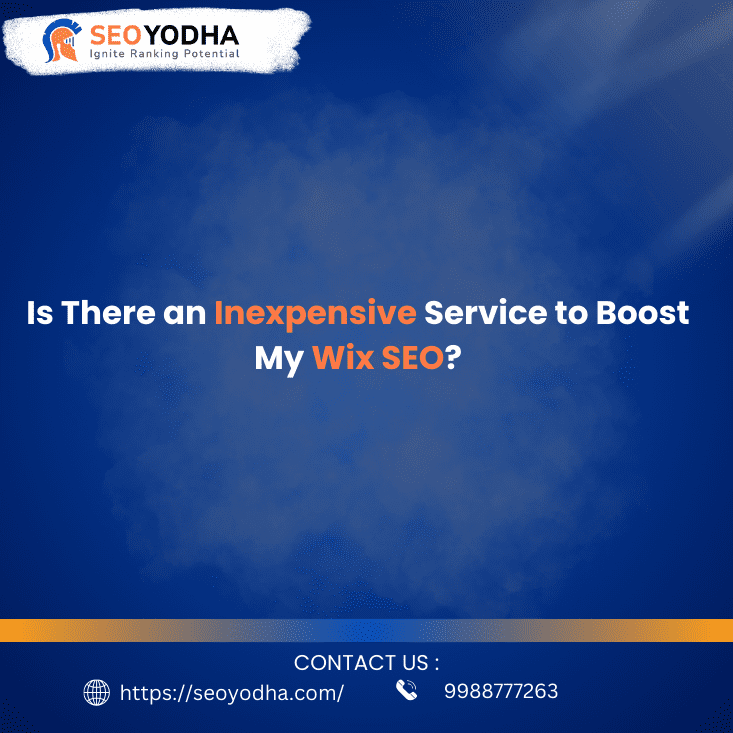 Is There an Inexpensive Service to Boost My Wix SEO?